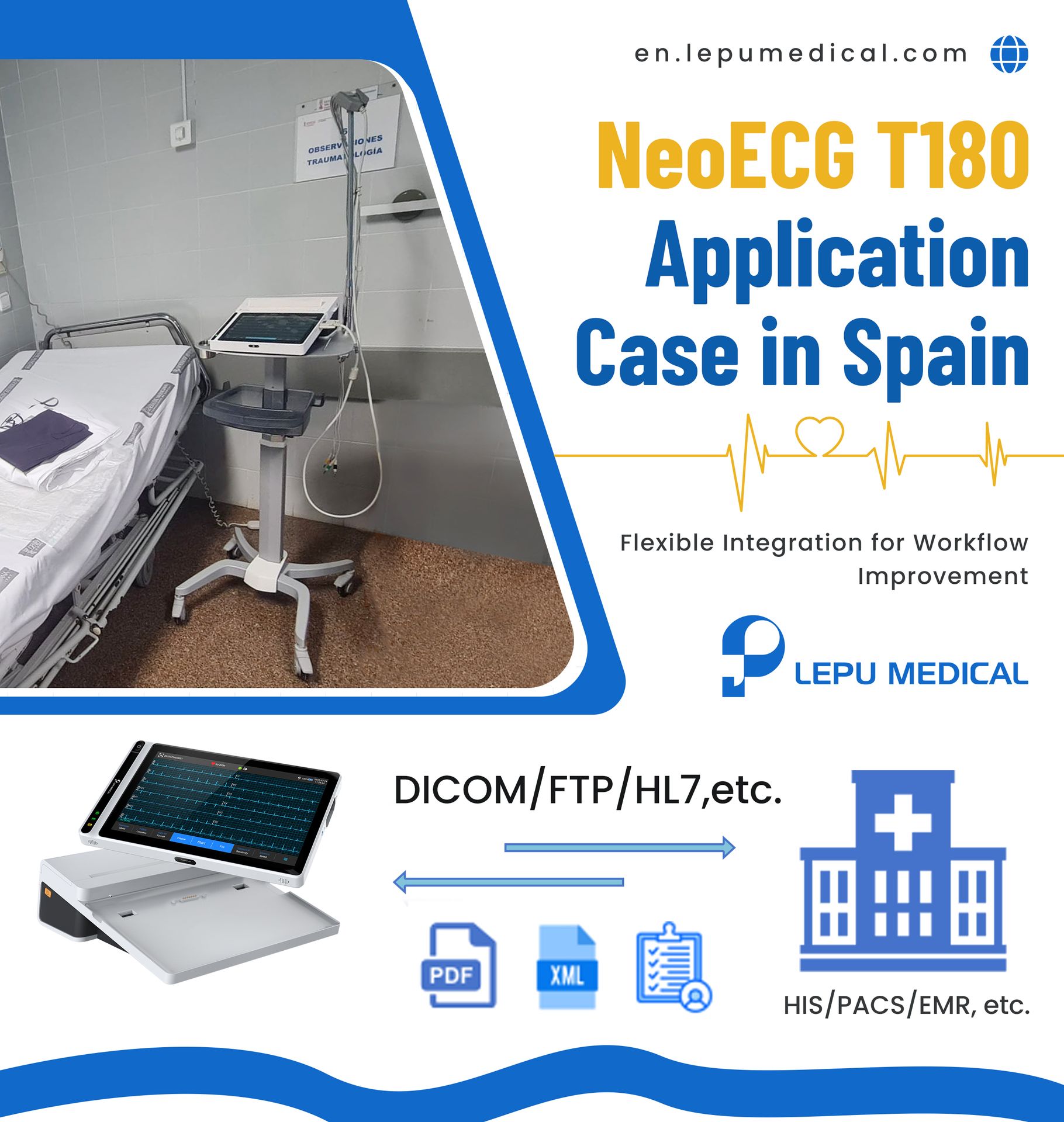 Lepu Medical offers advanced medical devices and integration services to enhance workflow efficiency