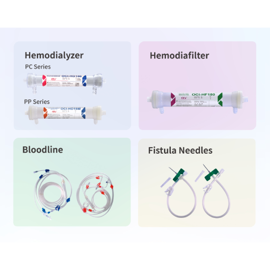Hemodialysis consumables
